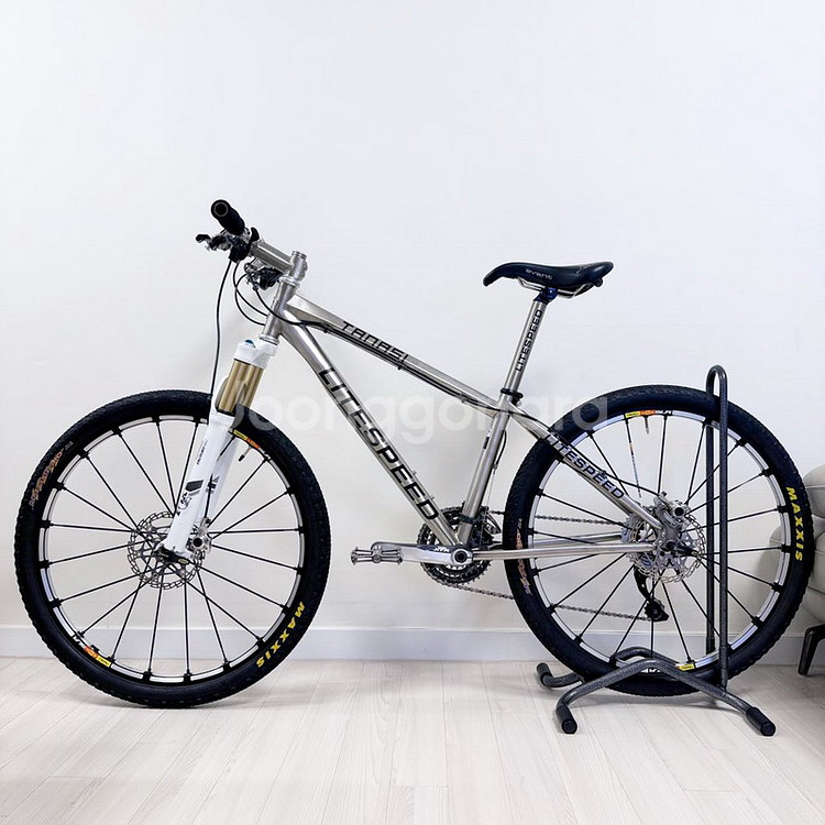 라이트스피드 XTR 13.5인치 최상급 타나시 마빅SLR 티타늄 MTB 자전거 Lite Speed Tanasi 티탄--6