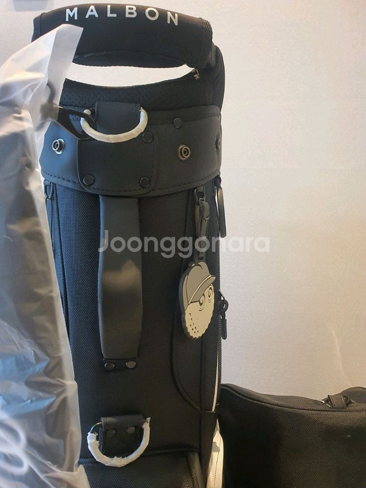 국내당일발송 말본골프백 캐디백 보스턴백 경량 블랙 세트--9