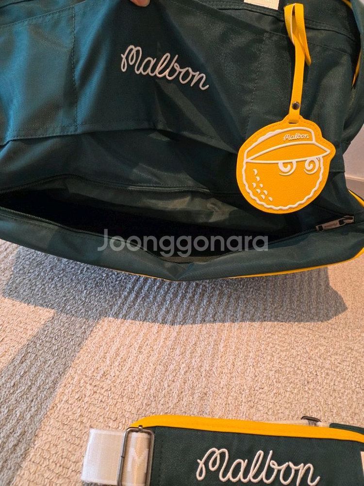 국내당일발송 말본골프백 캐디백 보스턴백 그린--7