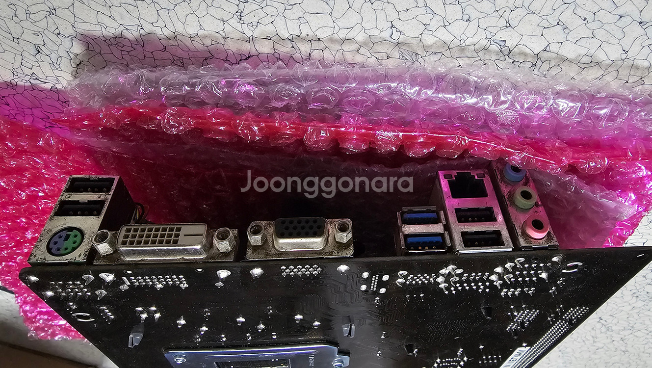 [일괄 판매] 인텔 4세대 G3260 CPU, RAM 4GB, ASRock H81M-DG4 메인보드--3