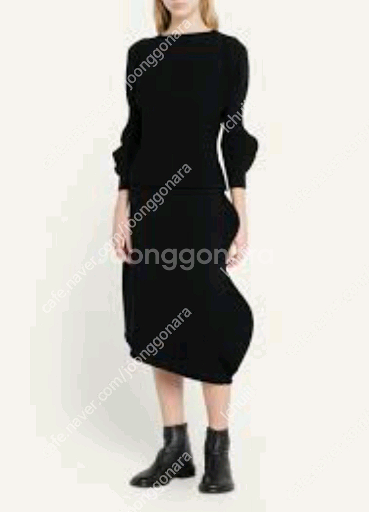 이세이미야케 콘크리션 니트 탑--3