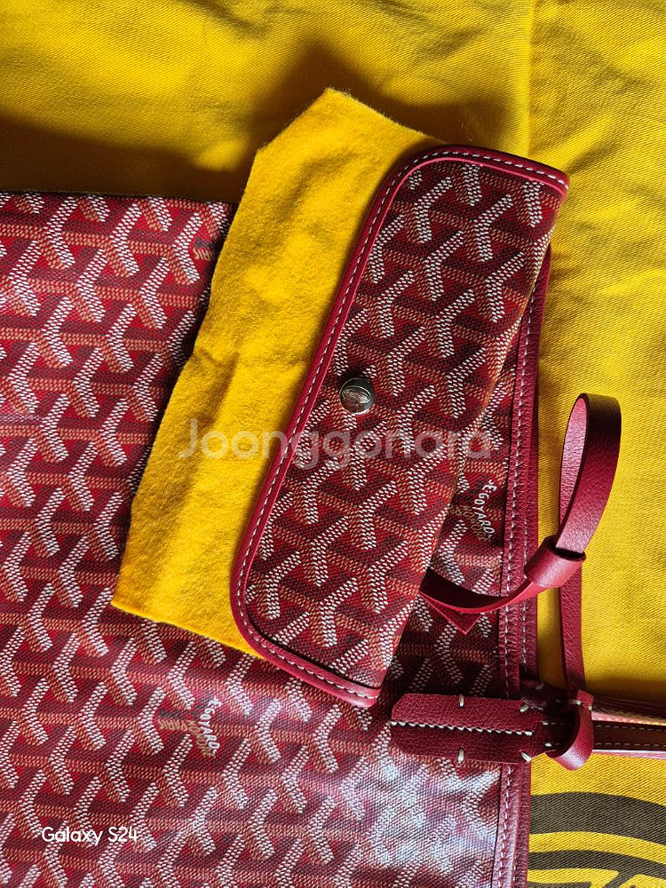 고야드 생루이백 gm(레드)--2