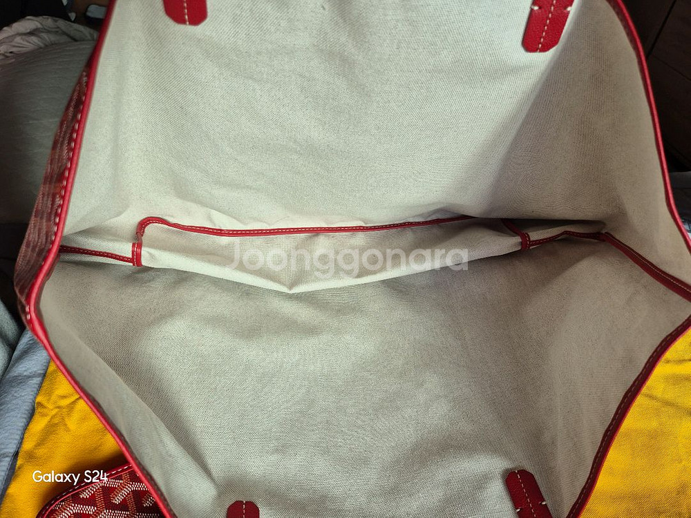 고야드 생루이백 gm(레드)--4