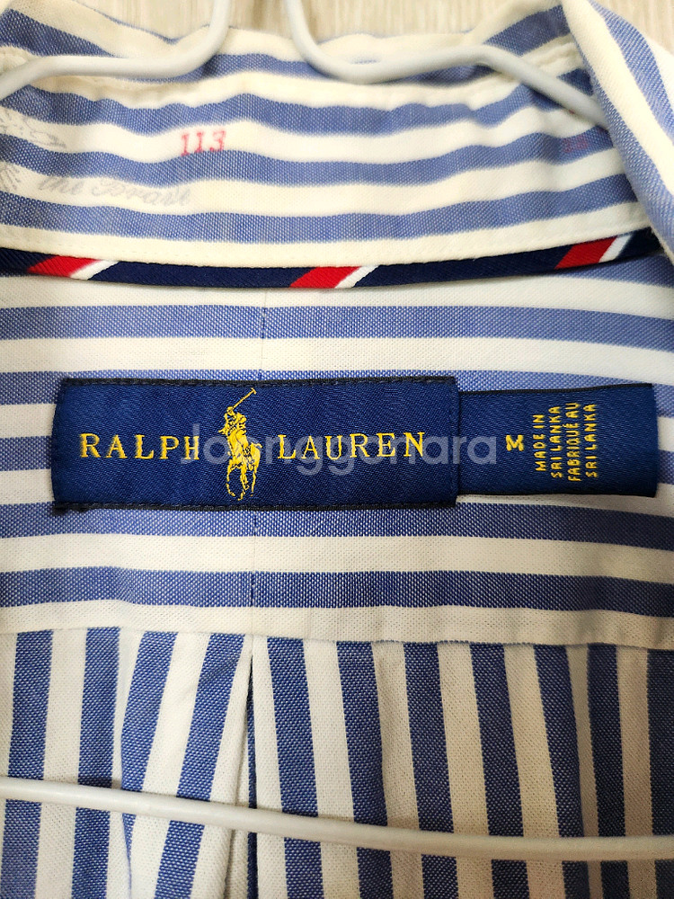 폴로 랄프로렌 스트라이프 남자 셔츠 M 판매합니다--1