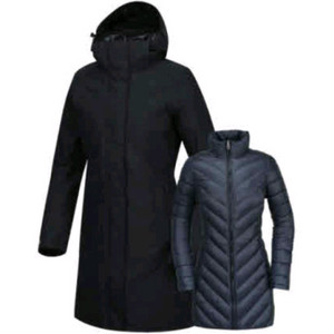 노스페이스 투웨이 롱 패딩 자켓(95)