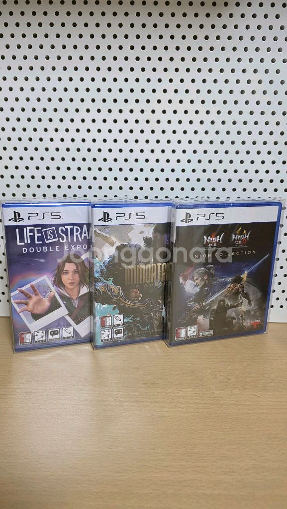 미개봉 새제품 PS5 게임타이틀 8종 팝니다.--1