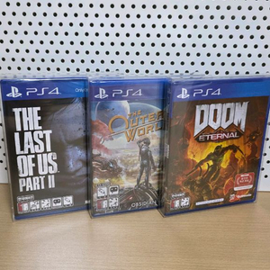 새제품급 PS4 게임타이틀 7종 팝니다.