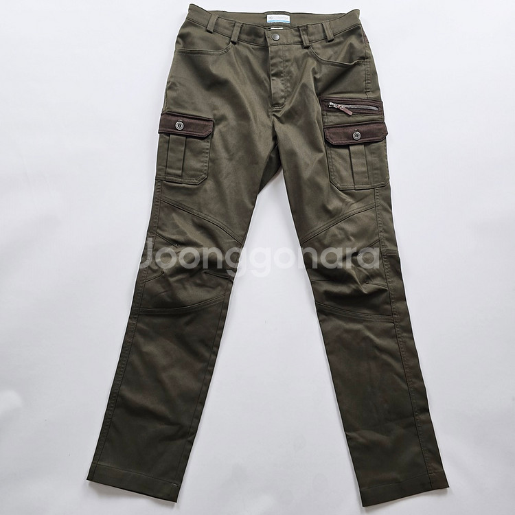 컬럼비아 스판 카키 면바지 사이즈28 R2844--0