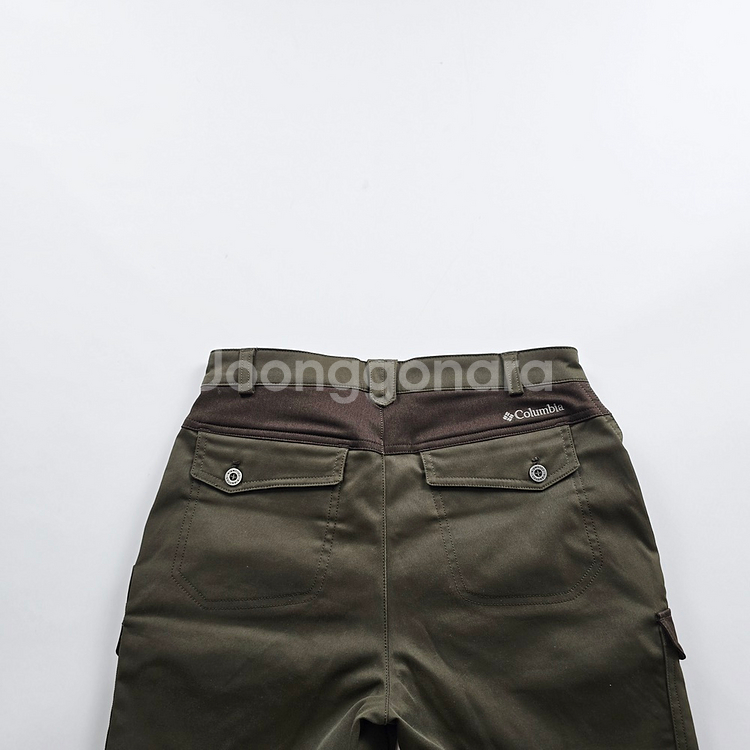 컬럼비아 스판 카키 면바지 사이즈28 R2844--2