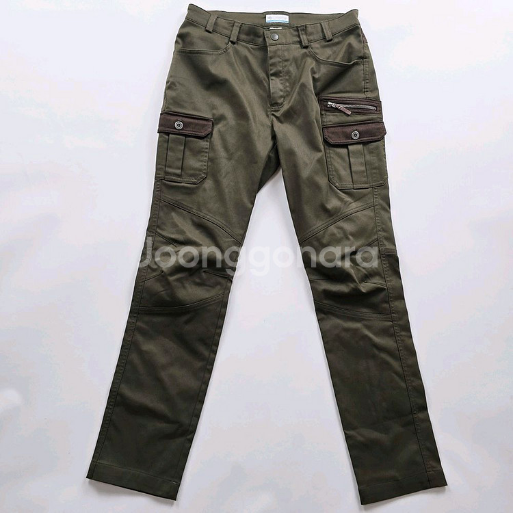 컬럼비아 스판 카키 면바지 사이즈28 R2844--0