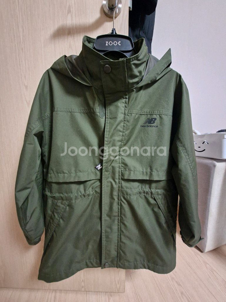 뉴발란스 아동 후드 바람막이 자켓 140--0