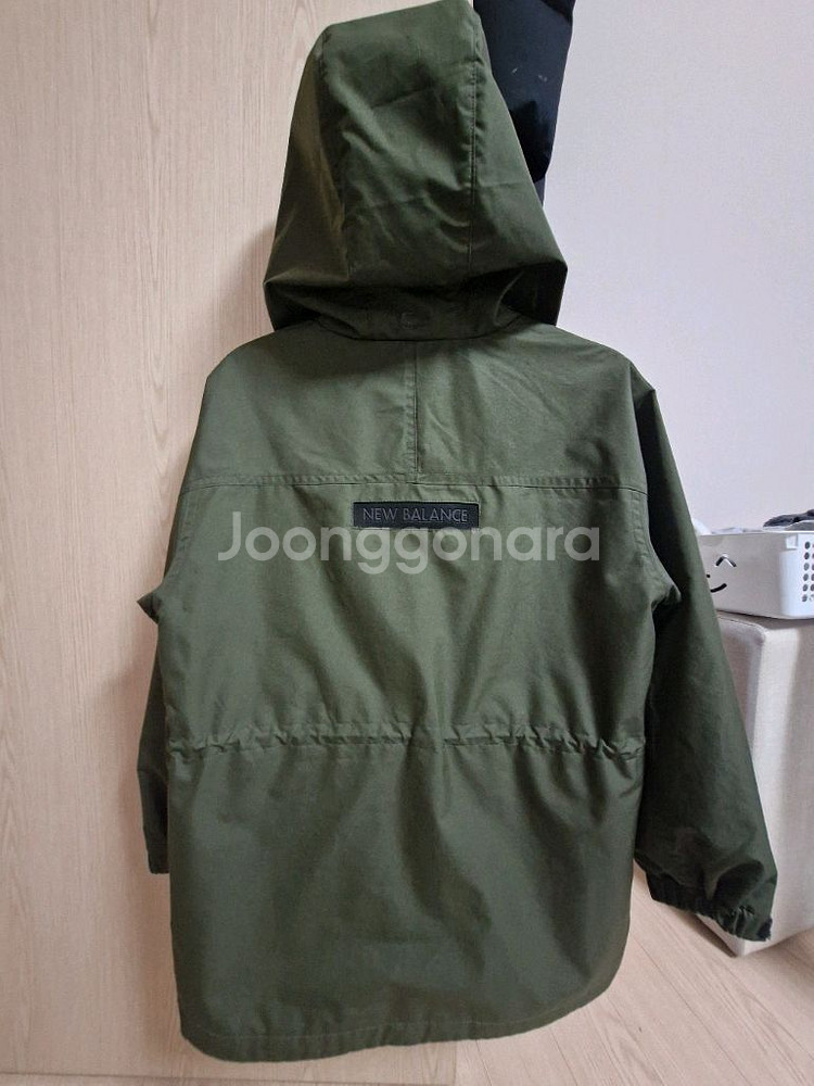 뉴발란스 아동 후드 바람막이 자켓 140--1