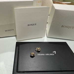 보스크 / 14k 루카 포인트 큐 귀걸이