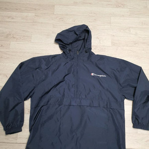 105 챔피온 바람막이 아노락 반집업 후드 남105사이즈 1겹소재 새옷느낌