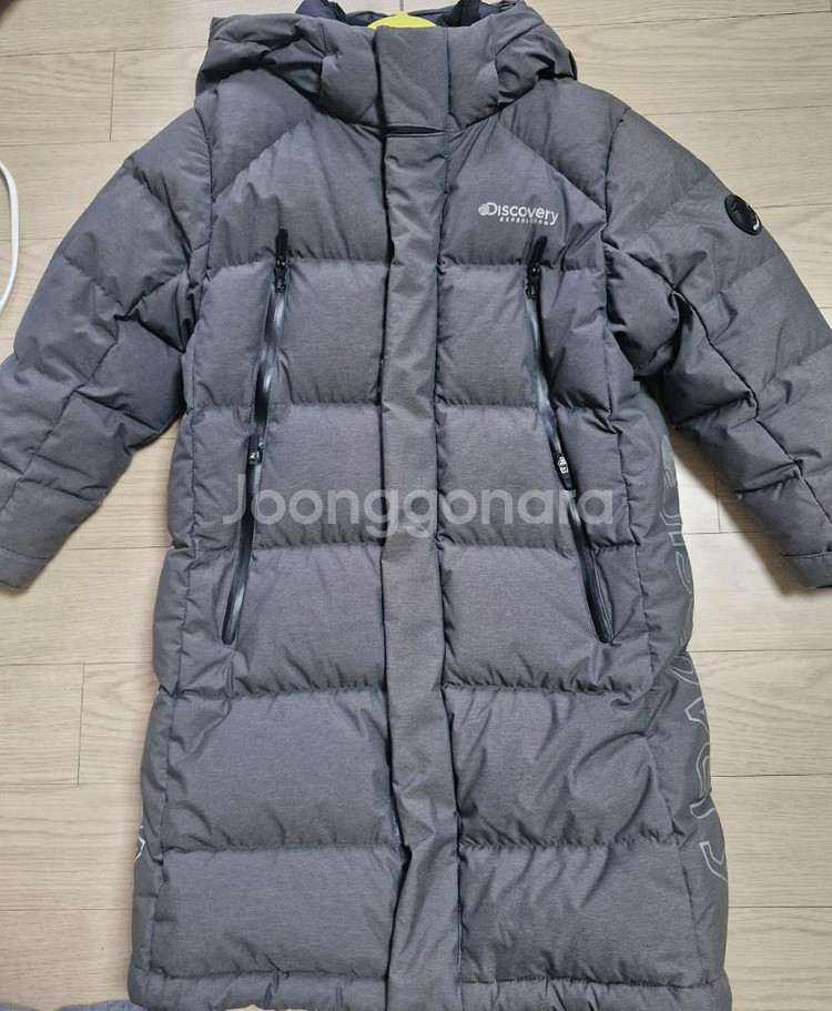디스커버리키즈 롱패딩 120--0