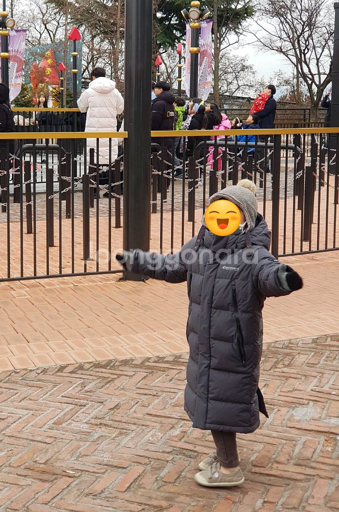 디스커버리키즈 롱패딩 120--4