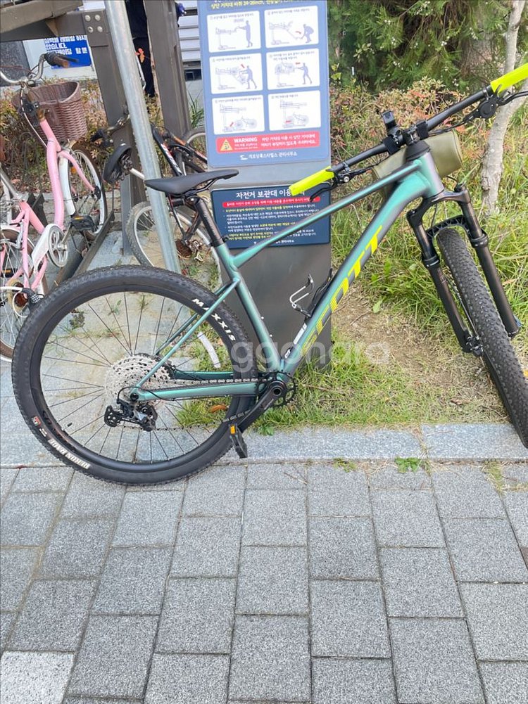 스캇스케일 965L MTB 자전거, 카스크 헬멧, iwa자전거거치대--0