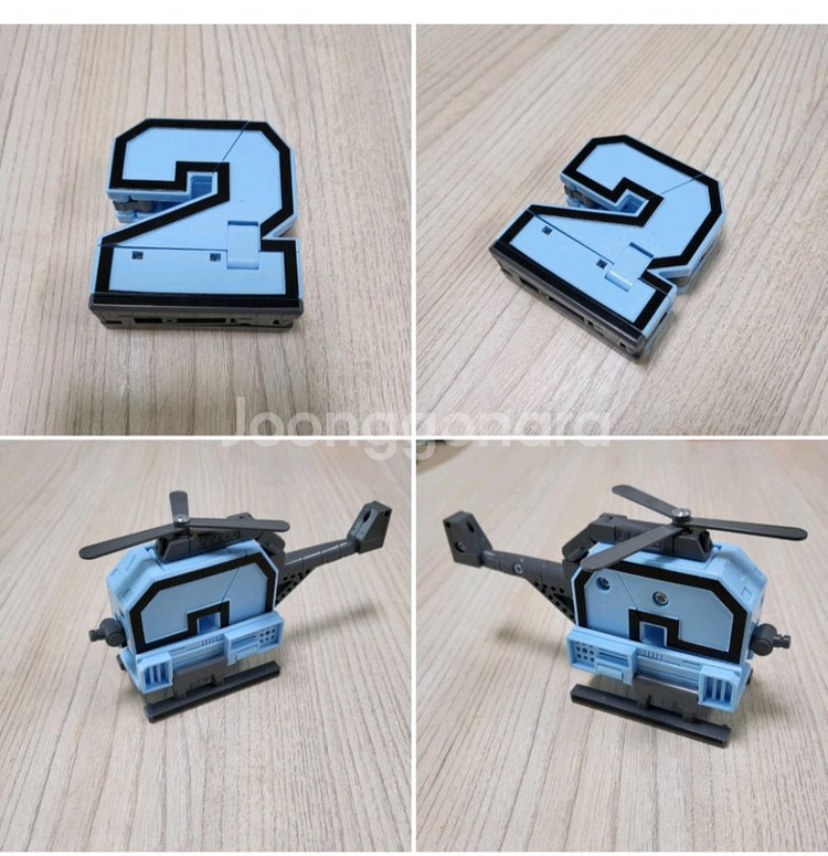 토이앤토이 숫자변신 로봇 (0,1,2)--6