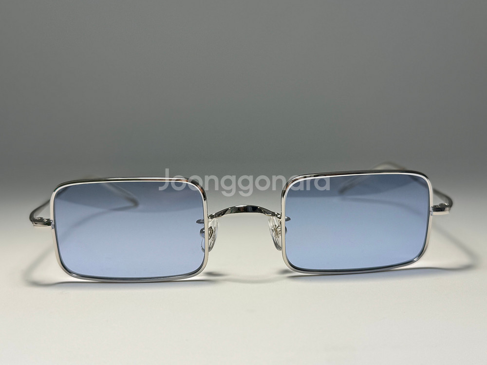 EFFECTOR 이펙터 새들 실버 스퀘어 사각 일본 은테 안경 0210--4