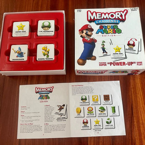 메모리카드 슈퍼마리오 보드게임 + 할리갈리 세트
