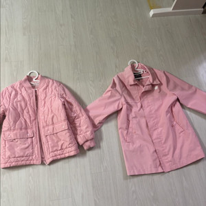 뉴발란스키즈 디터쳐블 코트형바람막이(퀼팅내피셋트) 130사이즈