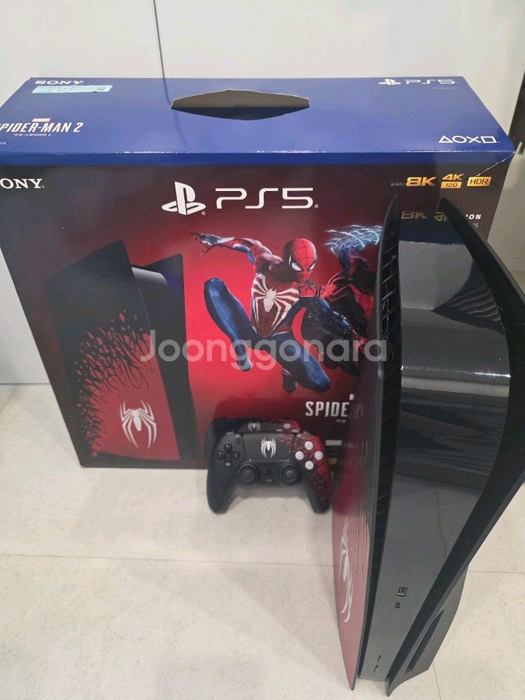 플스5 디스크에디션 1218A 스파이더맨 한정판 에디션--0