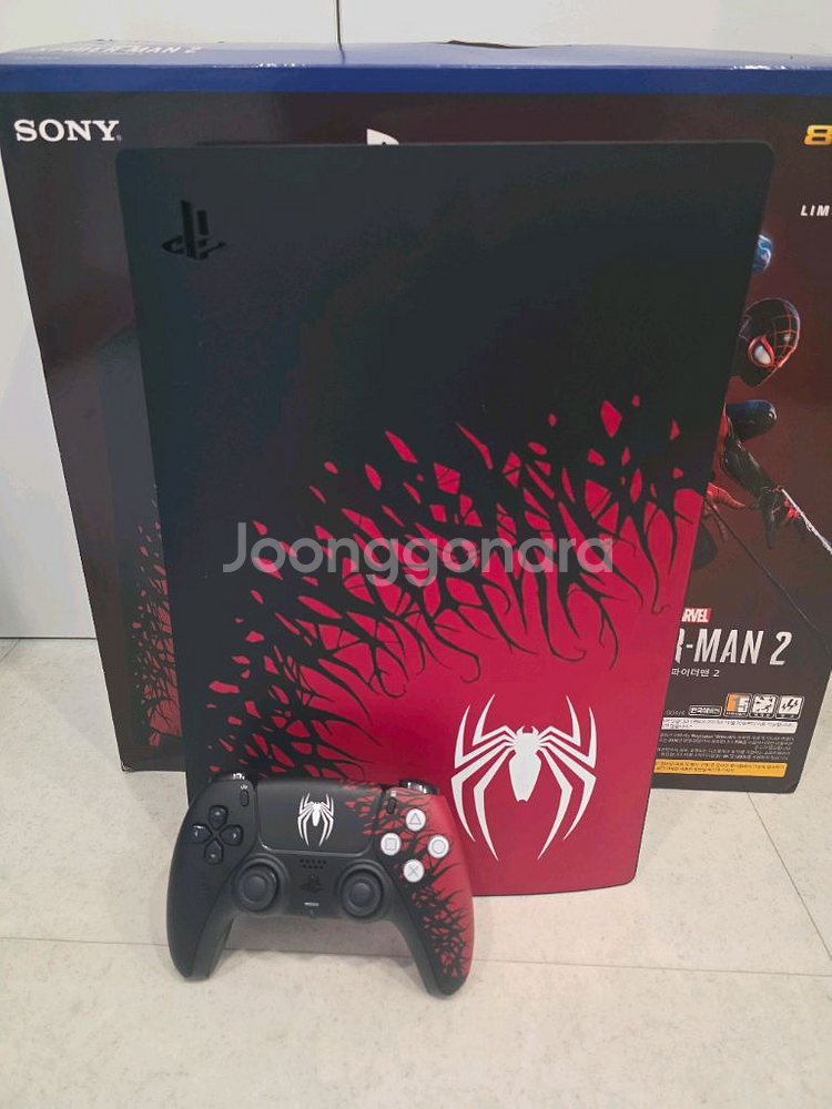 플스5 디스크에디션 1218A 스파이더맨 한정판 에디션--1