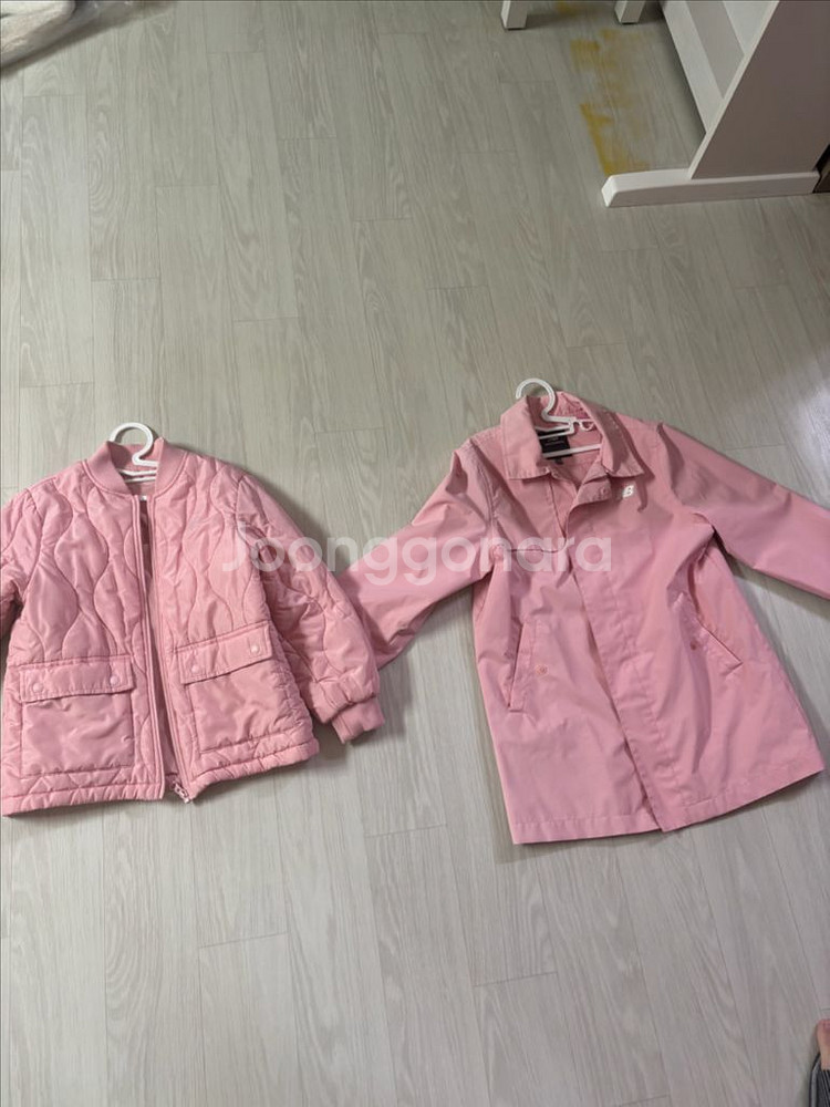 뉴발란스키즈 디터쳐블 코트형바람막이(퀼팅내피셋트) 130사이즈--6