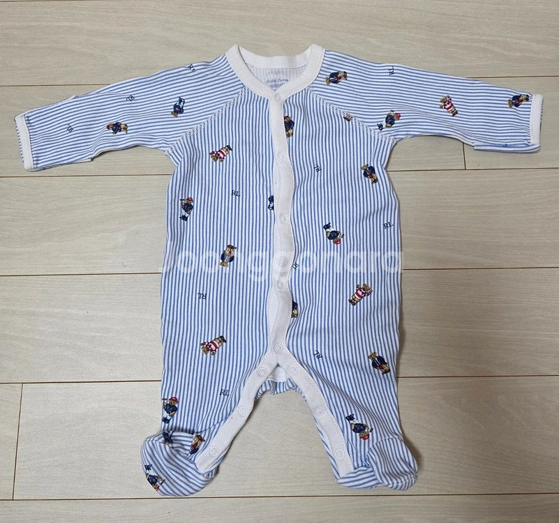 폴로 랄프로렌 바디수트(신생아)--0