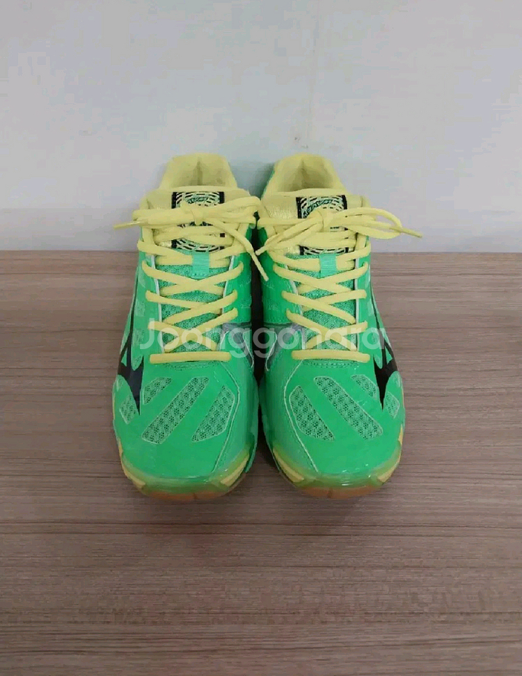 남성 미즈노 웨이브라이트닝 인도어슈즈 (배드민턴화, 탁구화등) (250)--0