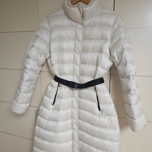 듀베티카 엘베지아 롱패딩 자켓 베이지 42