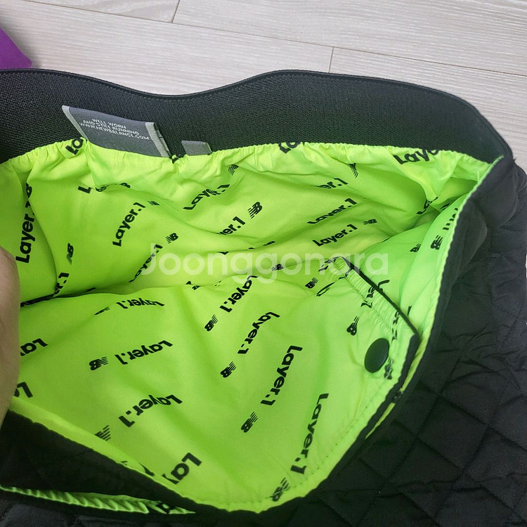 뉴발란스 키즈 150사이즈 상의 누빔스커트 세트--5