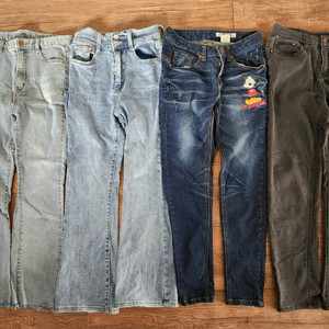 S 청바지 4벌