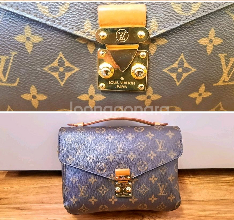 모노그램 캔버스 크로스백--2