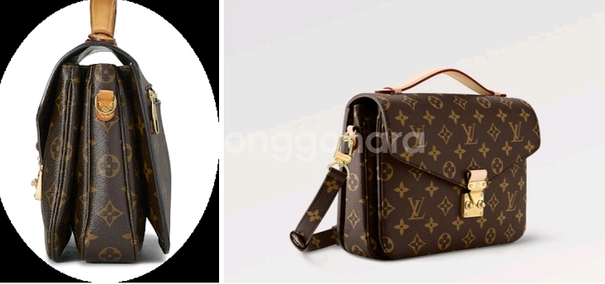 모노그램 캔버스 크로스백--7