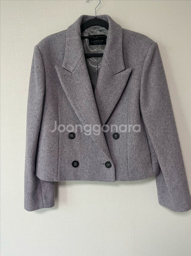 한섬 랑방 크롭 자켓--1