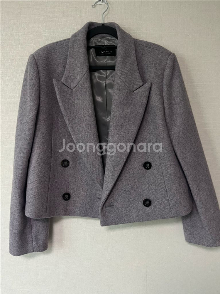 한섬 랑방 크롭 자켓--0