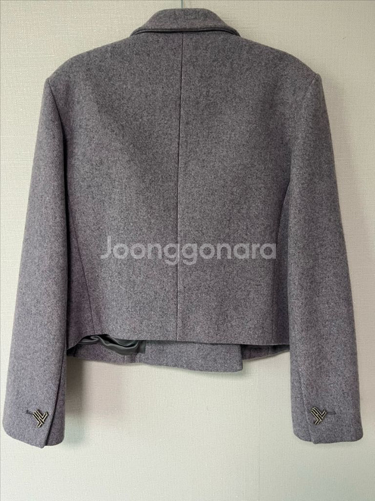 한섬 랑방 크롭 자켓--2