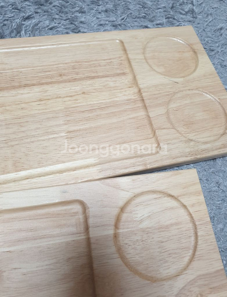 (미사용) 모던하우스 우드 플레이트 2개--1