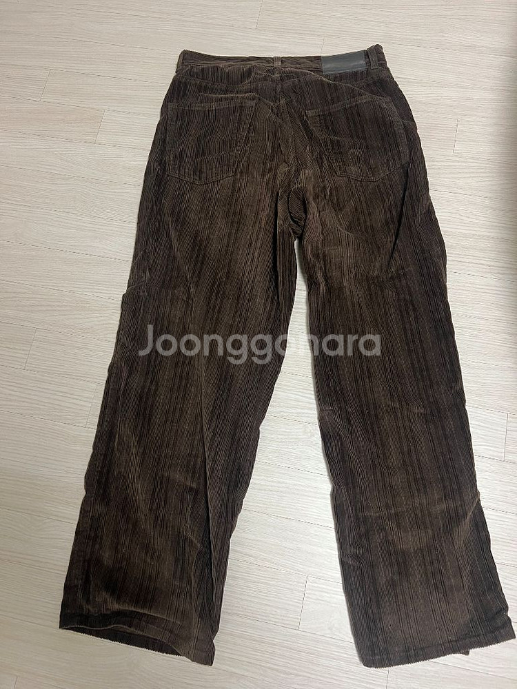 아워레가시/바스트컷 초콜렛 코듀로이 팬츠/46--2