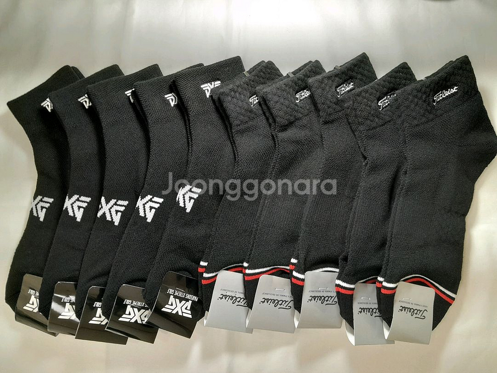 타이틀5 pxg5 골프양말10켤레 이중쿠션바닥 남녀따로--1