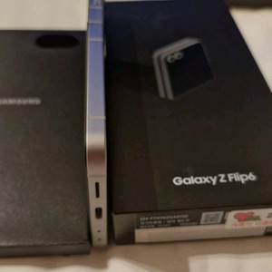 갤럭시 Z Flip6 풀박스 Z 플립6 공기계 액정신품
