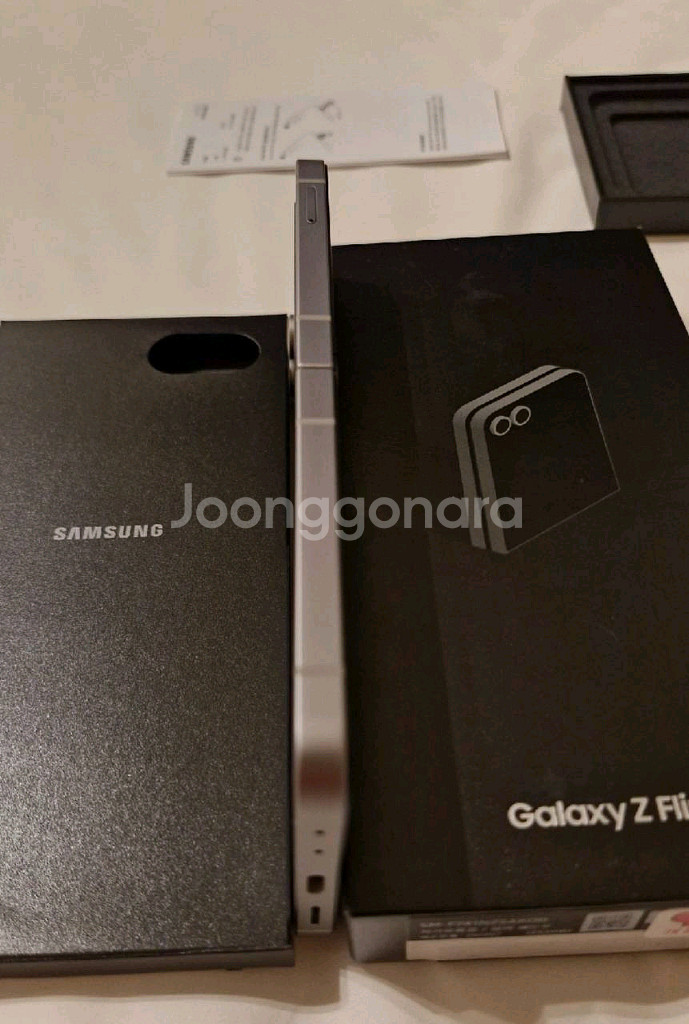 갤럭시 Z Flip6 풀박스 Z 플립6 공기계 액정신품--7