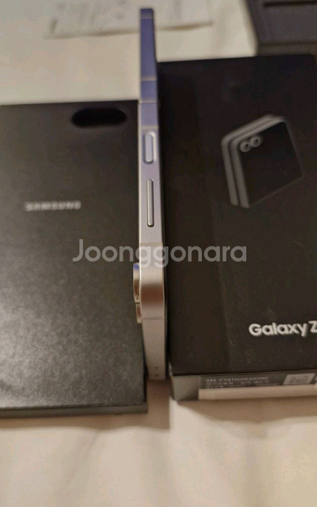 갤럭시 Z Flip6 풀박스 Z 플립6 공기계 액정신품--4