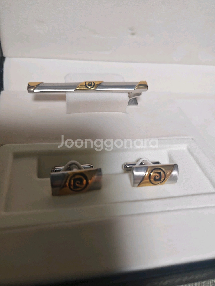 피에르가르뎅 커프스세트팝니다 미사용 새제품--2