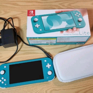 닌텐도 스위치 라이트 터과이즈 팝니당!