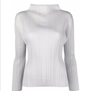 플리츠플리즈 라이트그레이 반목 새상품 3