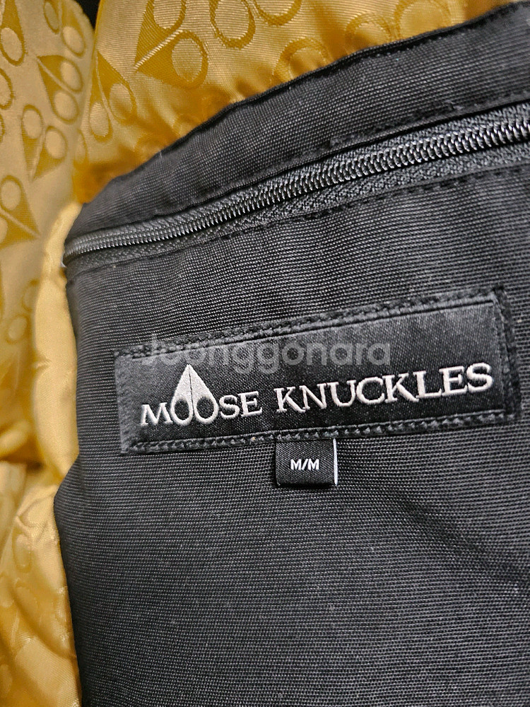 무스너클 금장 스틸링 M--3