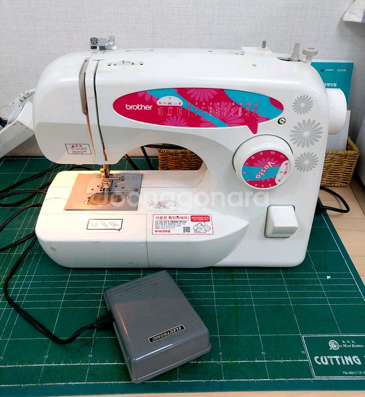 브라더 VESTO 미싱 재봉틀--0