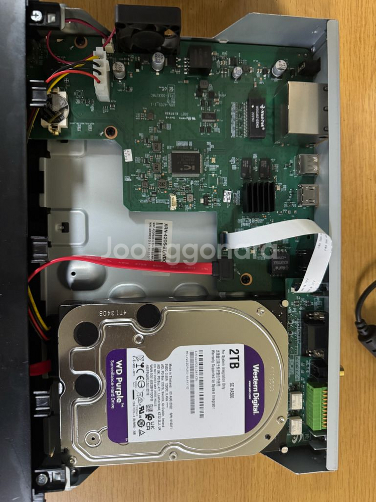 한화테크윈 XRN-420S 네트워크 녹화기 2TB--3